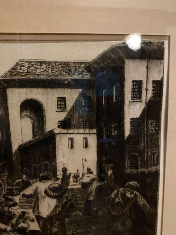 Longford Macdonald South African 1905-1957 Original Etching limited edition
