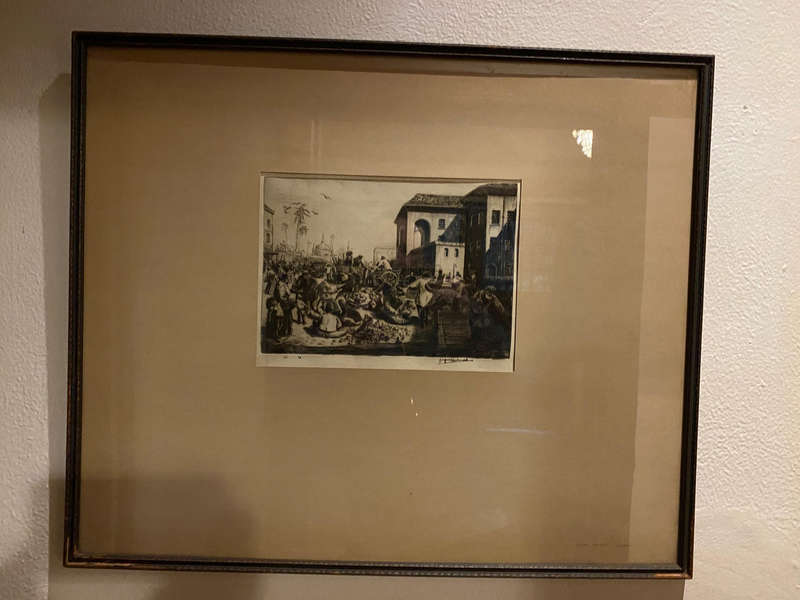 Longford Macdonald South African 1905-1957 Original Etching limited edition