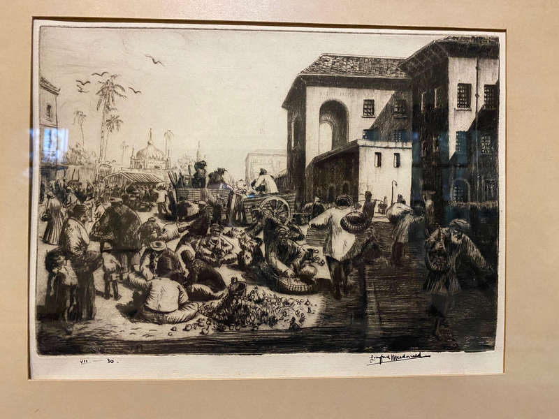 Longford Macdonald South African 1905-1957 Original Etching limited edition