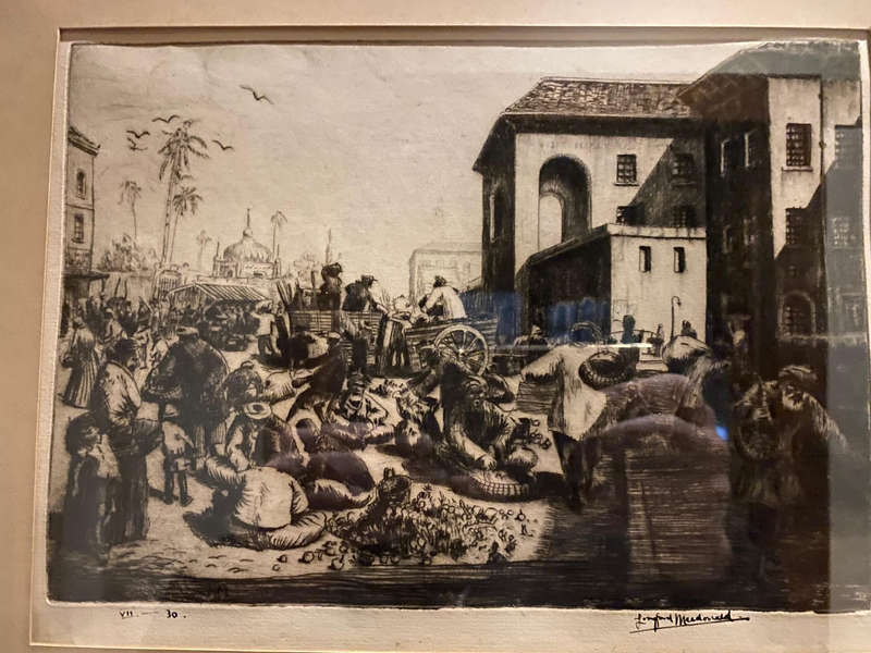 Longford Macdonald South African 1905-1957 Original Etching limited edition