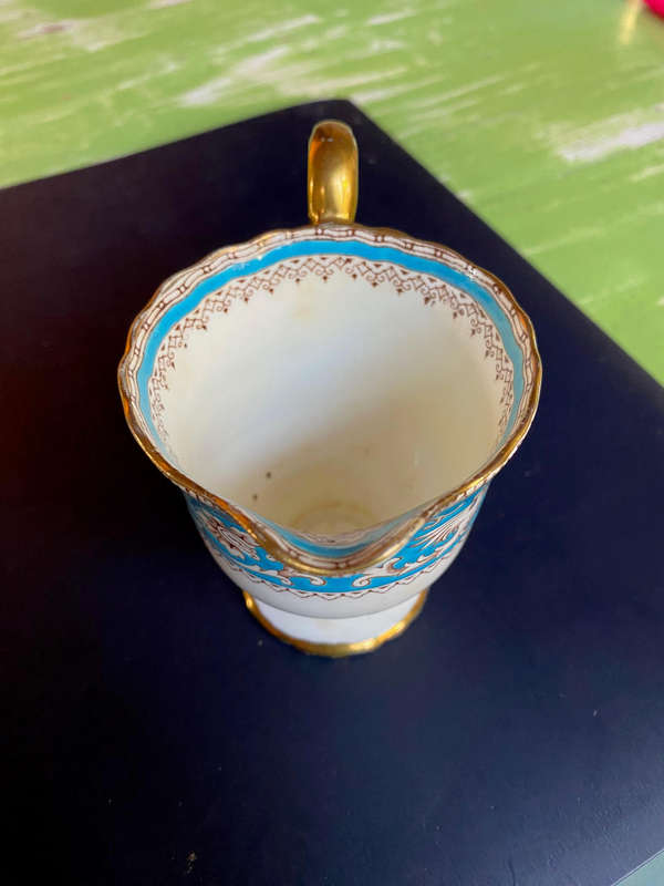 Milk jug - Crown Staffordshire