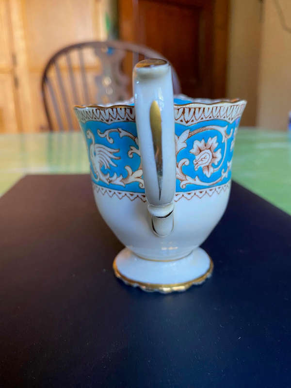 Milk jug - Crown Staffordshire