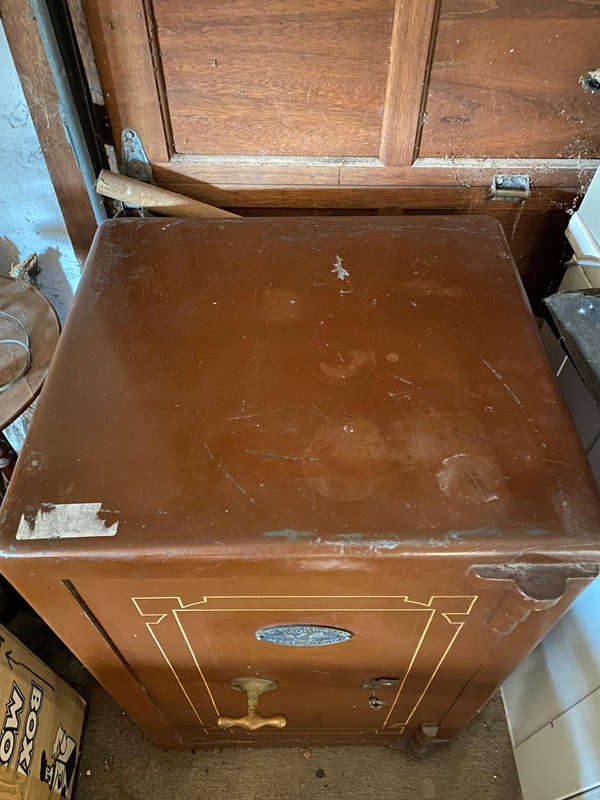 J. Cartwright & Son Antique Safe, Late 19th Century