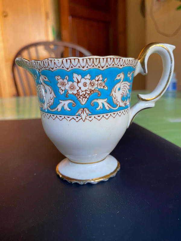 Milk jug - Crown Staffordshire