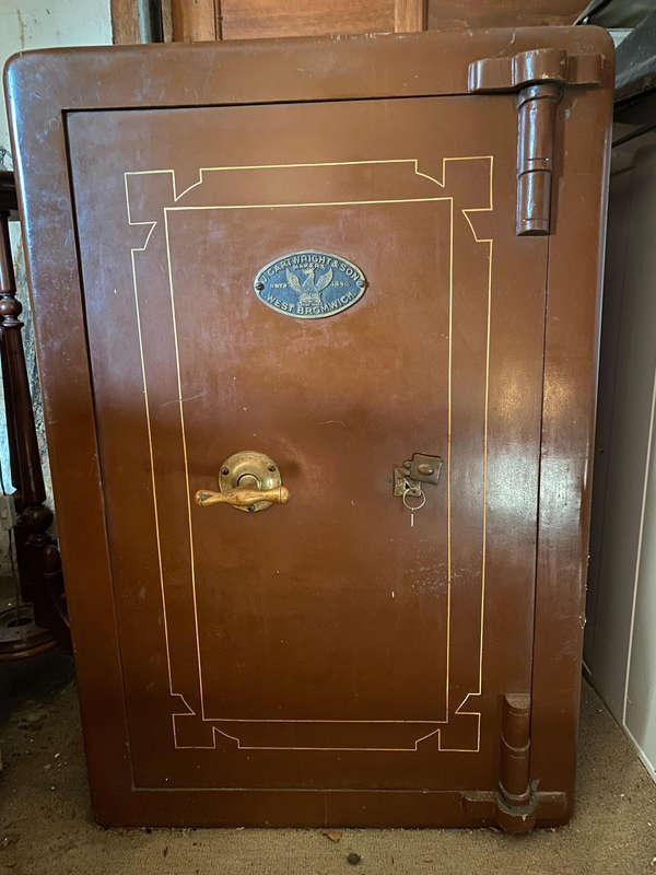 J. Cartwright & Son Antique Safe, Late 19th Century