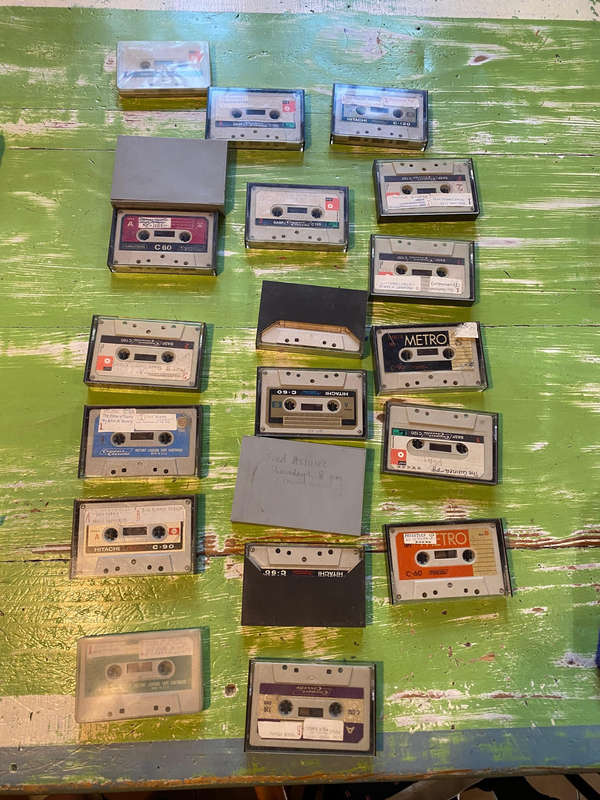 Vintage Cassette lot