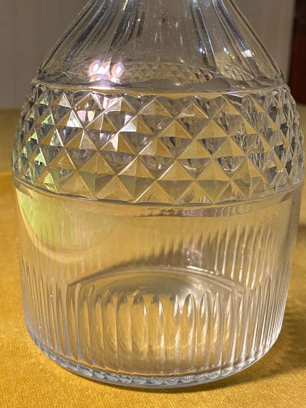 Antique Cut-Glass Decanter