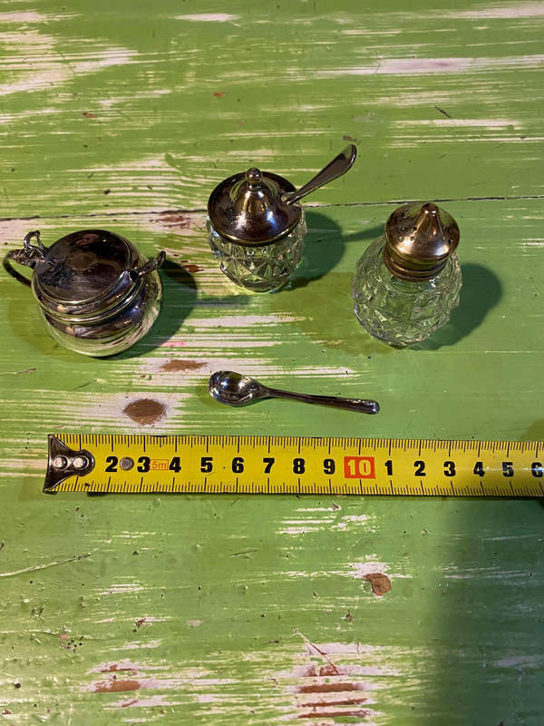 Silver Plated Cruet Set