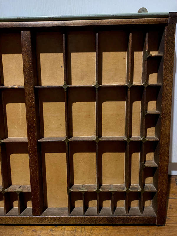 Antique Printers Tray - Large