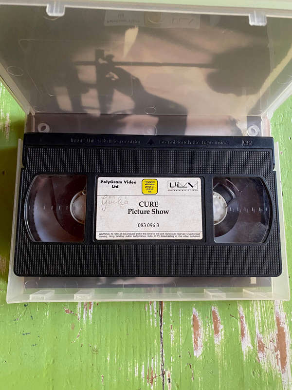 The Cure VHS tape