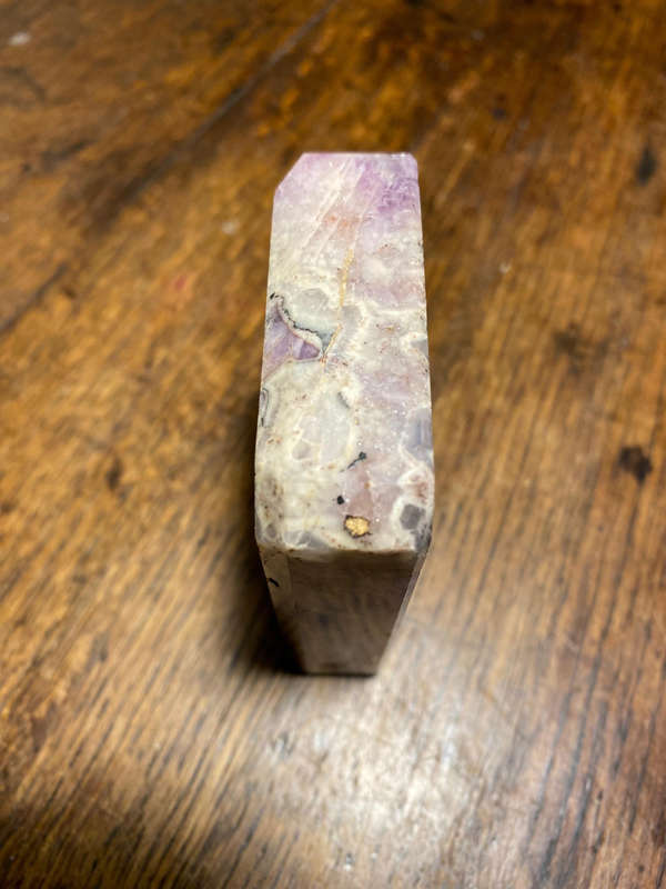 Natural Chevron Amethyst Octagon Cut Gemstone