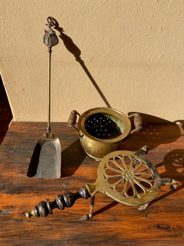 Antique Fireplace and Mantle Accessories