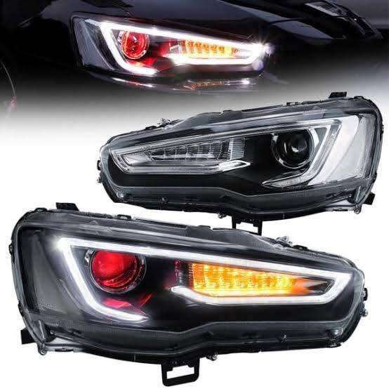 Mitsubishi Evo X Aftermarket Vland Head & Tail Lights