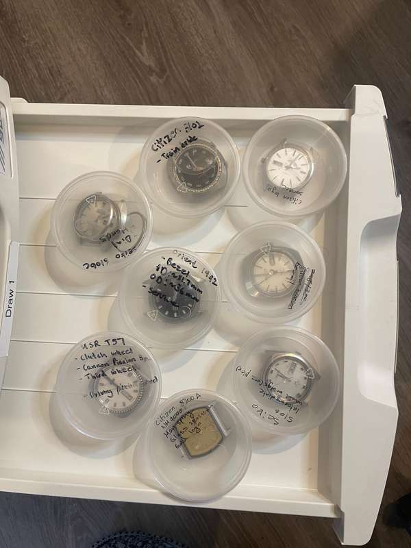 Project watches and parts