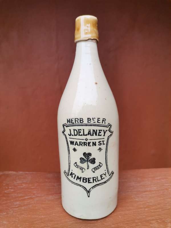 J. Delaney Kimberley ginger beer bottle