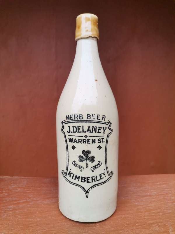 J. Delaney Kimberley ginger beer bottle