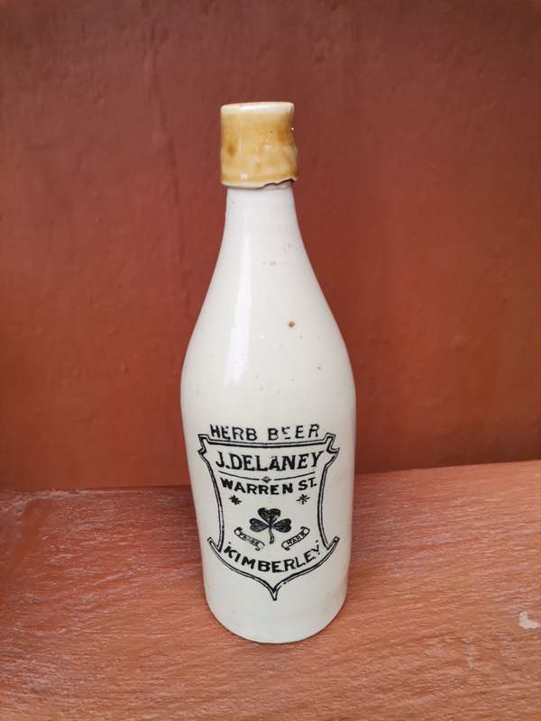 J. Delaney Kimberley ginger beer bottle