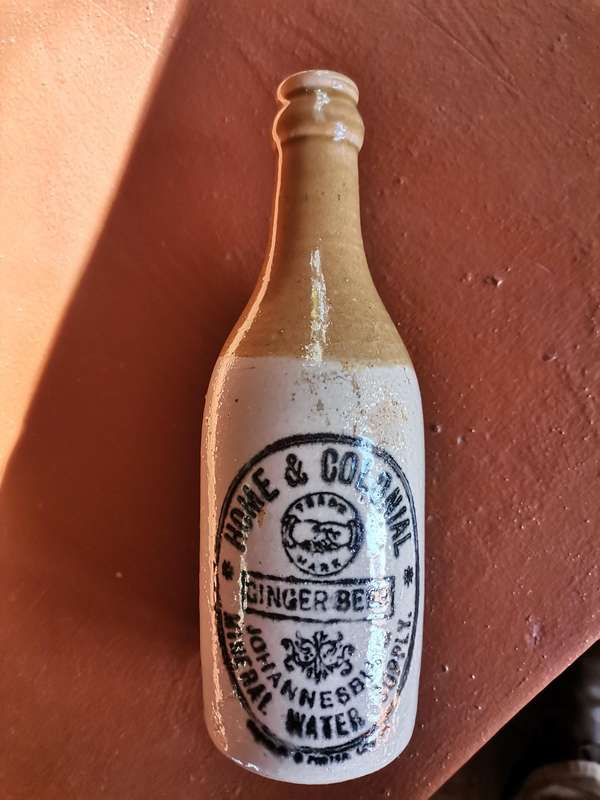 Johannesburg Ginger beer bottle