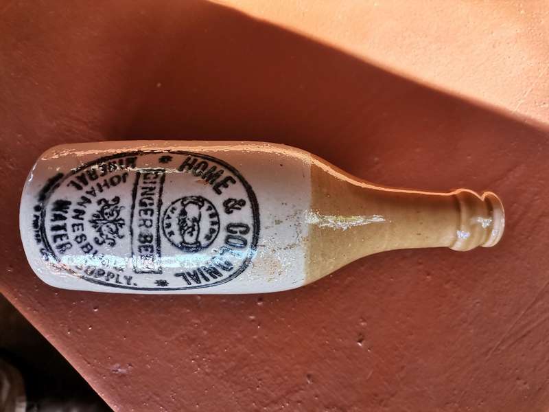 Johannesburg Ginger beer bottle