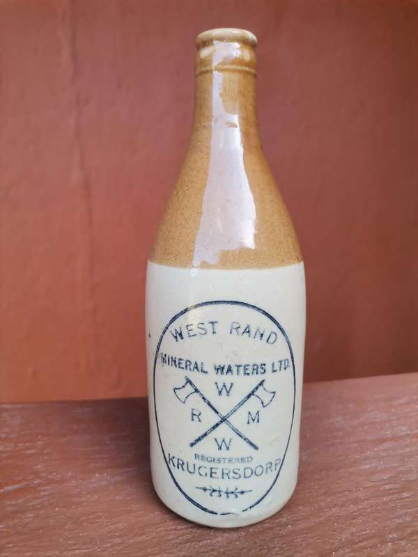 Krugersdorp Ginger beer bottle