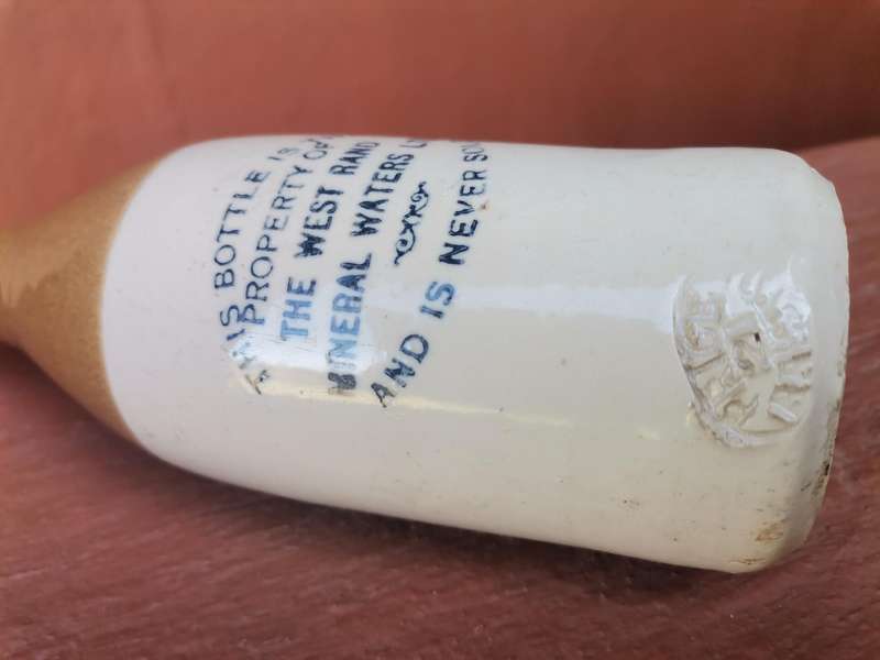 Krugersdorp Ginger beer bottle