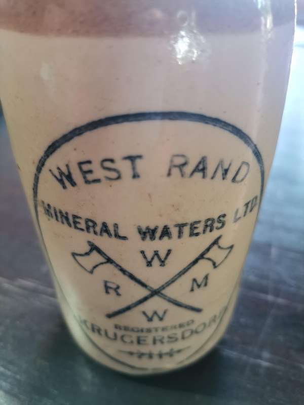 Krugersdorp Ginger beer bottle