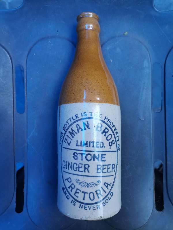 Pretoria Ginger beer bottle
