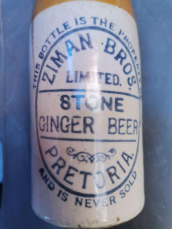 Pretoria Ginger beer bottle