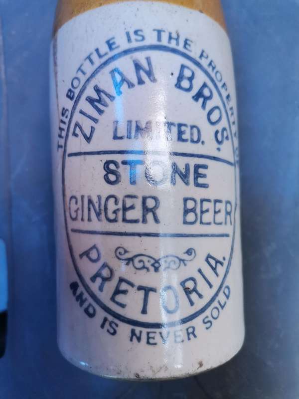 Pretoria Ginger beer bottle