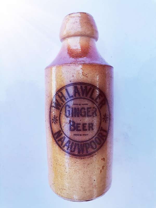 Naauwpoort Ginger beer bottle