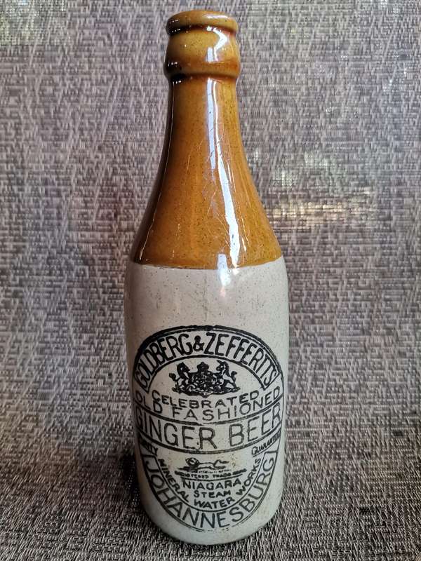Johannesburg Ginger beer bottle