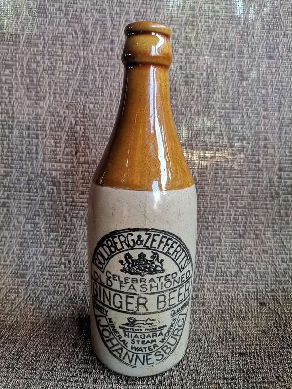 Johannesburg Ginger beer bottle