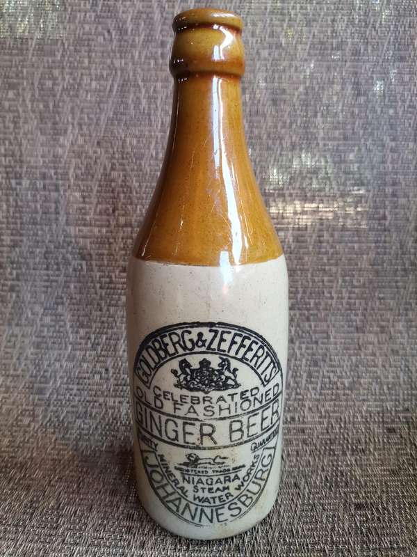 Johannesburg Ginger beer bottle