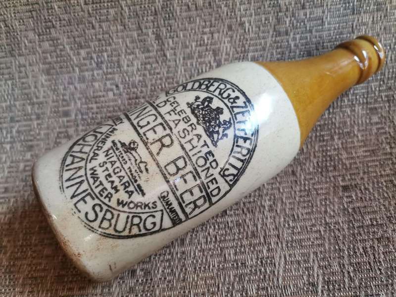 Johannesburg Ginger beer bottle