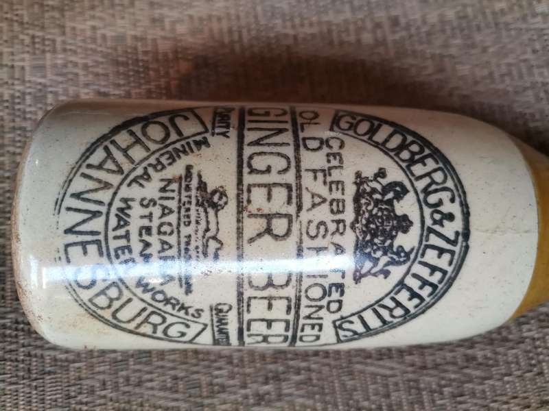 Johannesburg Ginger beer bottle
