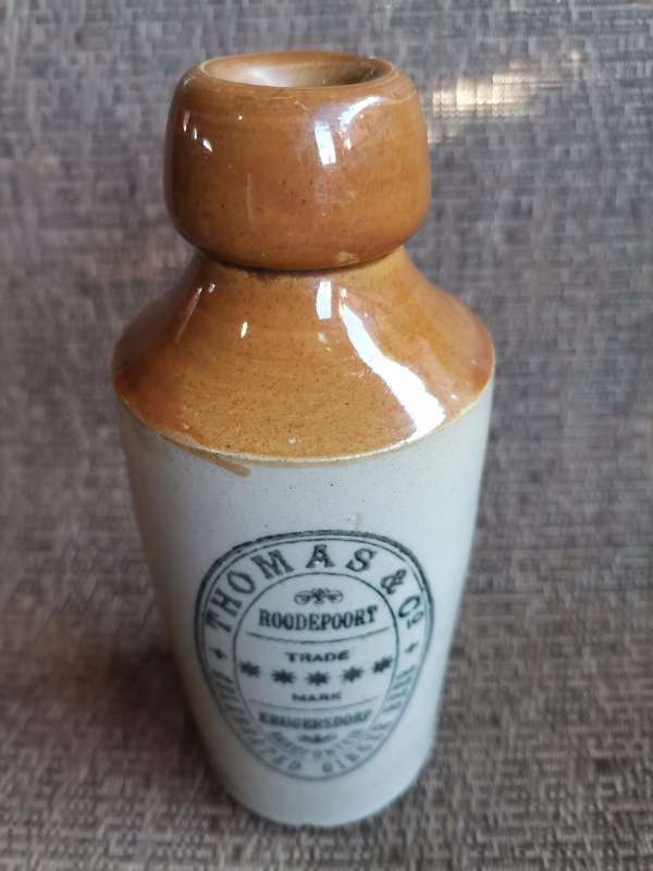 Thomas & Co. Ginger beer bottle