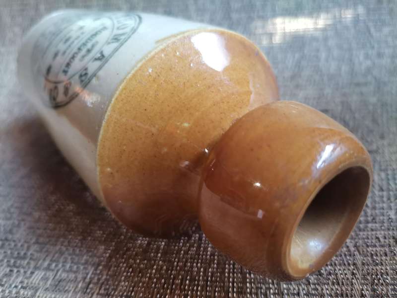 Thomas & Co. Ginger beer bottle