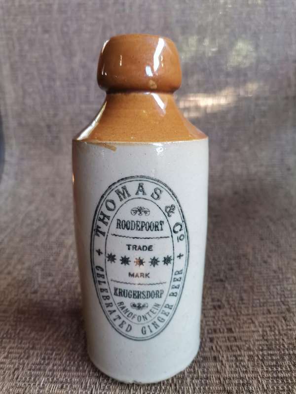 Thomas & Co. Ginger beer bottle