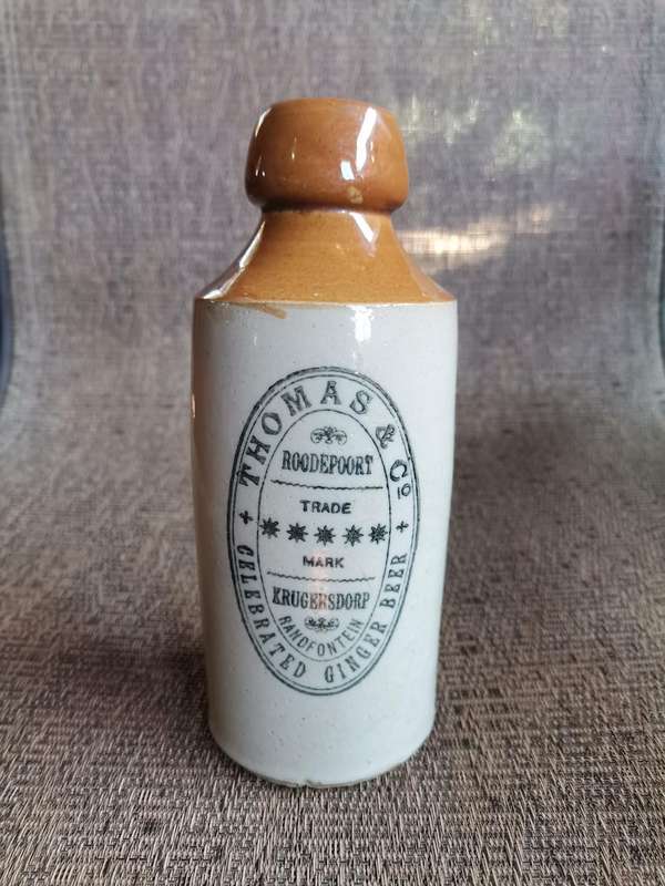 Thomas & Co. Ginger beer bottle