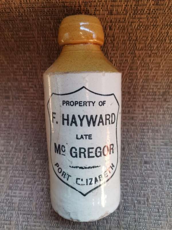 Port Elizabeth ginger beer bottle