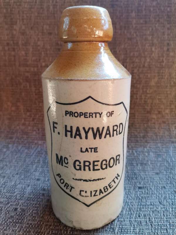 Port Elizabeth ginger beer bottle