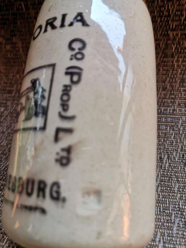 Victoria Ginger beer bottle
