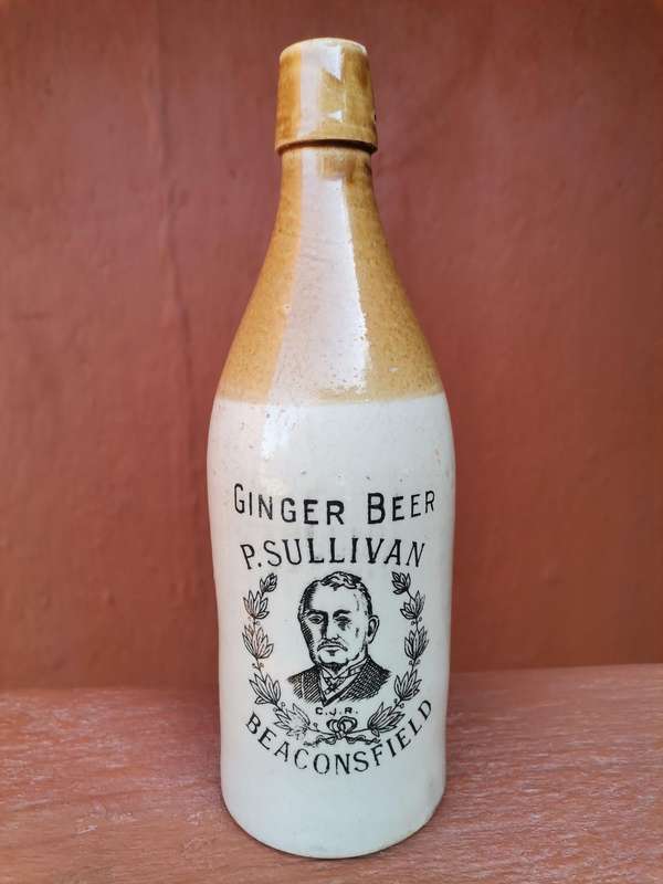 P. SULLLIVAN Ginger beer bottle