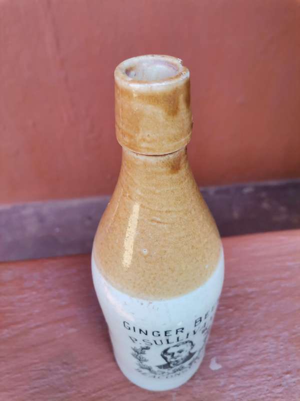 P. SULLLIVAN Ginger beer bottle
