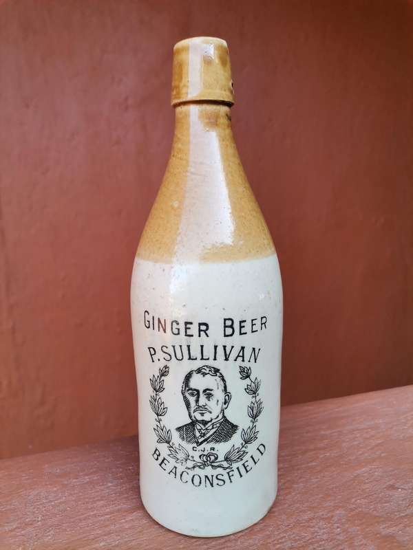 P. SULLLIVAN Ginger beer bottle