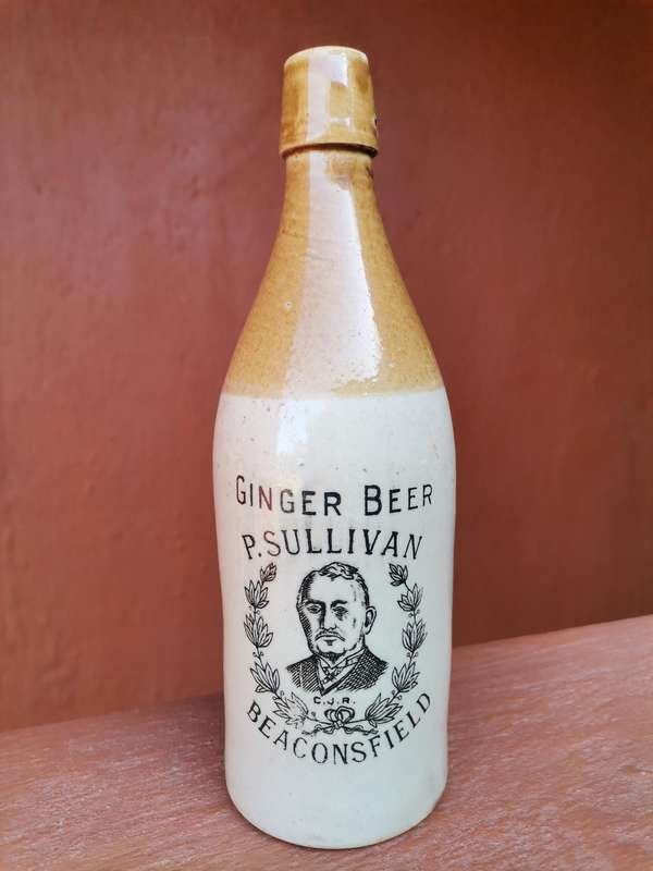 P. SULLLIVAN Ginger beer bottle