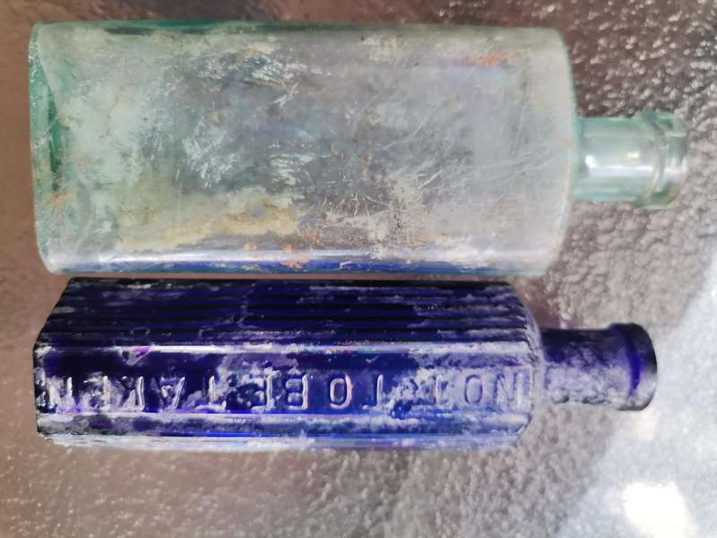 SAR & H antique bottles