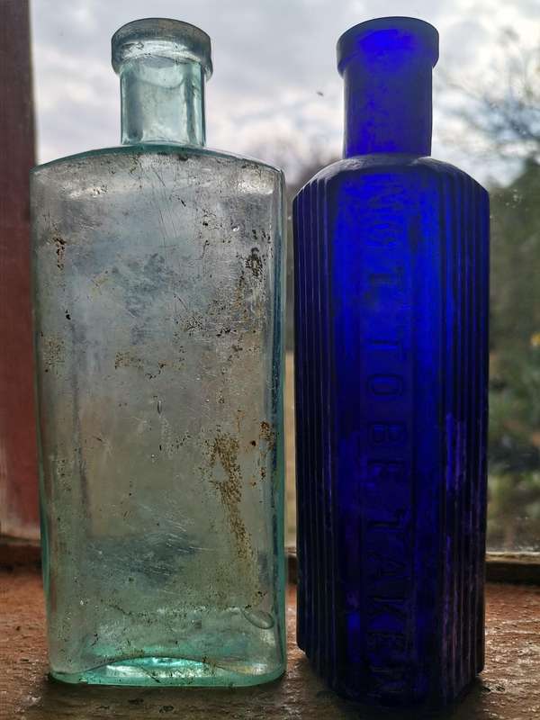 SAR & H antique bottles