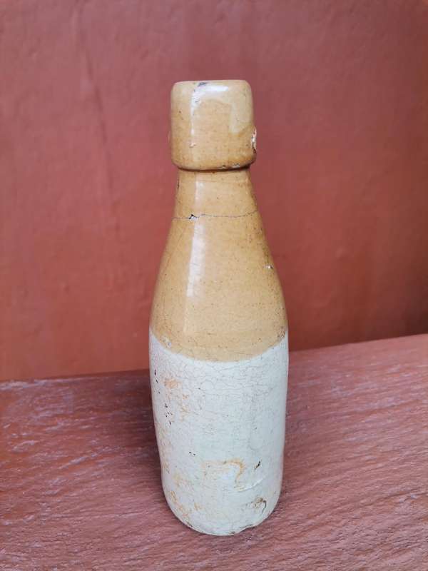 Repaired Benoni Ginger beer bottle