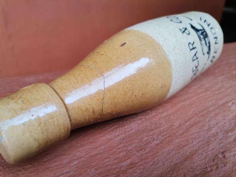 Repaired Benoni Ginger beer bottle